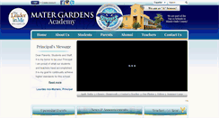 Desktop Screenshot of matergardens.com